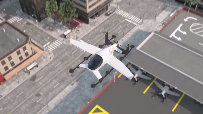 Uber working with NASA to fill L.A.'s skies with flying taxis